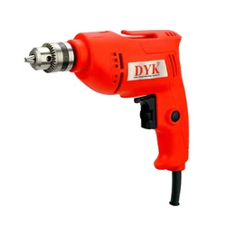 DYK 10 mm Waterproof 610 W Revers-Forward Electric Drill With 3900 RPM Max. Speed (D1E-EE01-10RE)